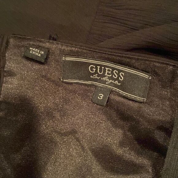 Guess Black Mini Dress Size 3 - Picture 11 of 12